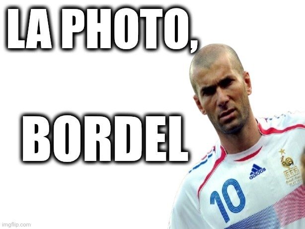 zinedine zidane france zizou la photo bordel