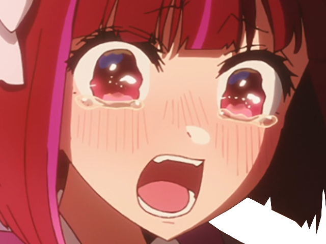 anime kikoojap oshi no ko oshinoko maredioa s3 kana arima pleure larmes triste