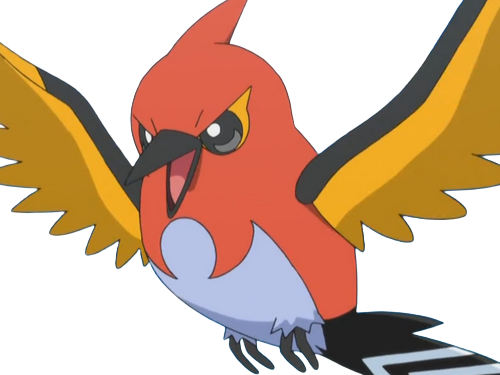 braisillon fletchinder hinoyakoma pokemon pkm jeu anime type vol feu 6g kalos braise