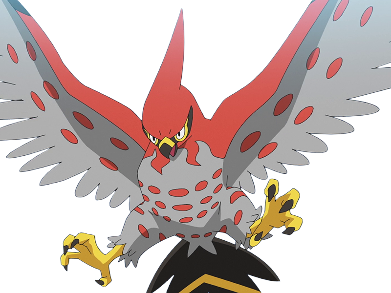 flambusard talonflame fiarrow pokemon pkm jeu anime type vol feu 6g kalos fournaise