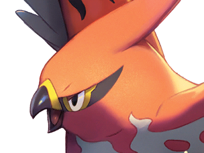 flambusard talonflame fiarrow pokemon pkm jeu anime type vol feu 6g kalos fournaise