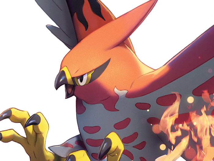 flambusard talonflame fiarrow pokemon pkm jeu anime type vol feu 6g kalos fournaise