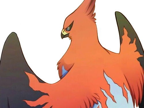 flambusard talonflame fiarrow pokemon pkm jeu anime type vol feu 6g kalos fournaise