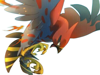 flambusard talonflame fiarrow pokemon pkm jeu anime type vol feu 6g kalos fournaise