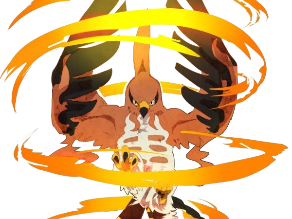 flambusard talonflame fiarrow pokemon pkm jeu anime type vol feu 6g kalos fournaise