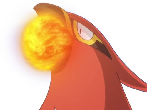 flambusard talonflame fiarrow pokemon pkm jeu anime type vol feu 6g kalos fournaise