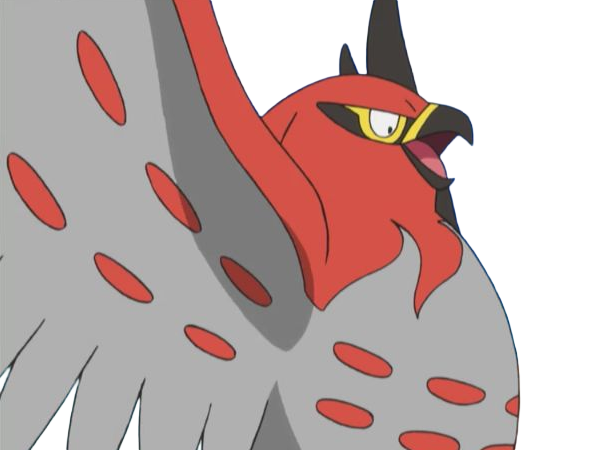 flambusard talonflame fiarrow pokemon pkm jeu anime type vol feu 6g kalos fournaise