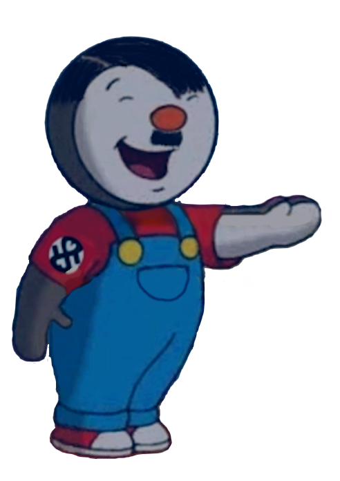 tchoupi hitler nazi tchoupitler moustache bras quenelle enfant