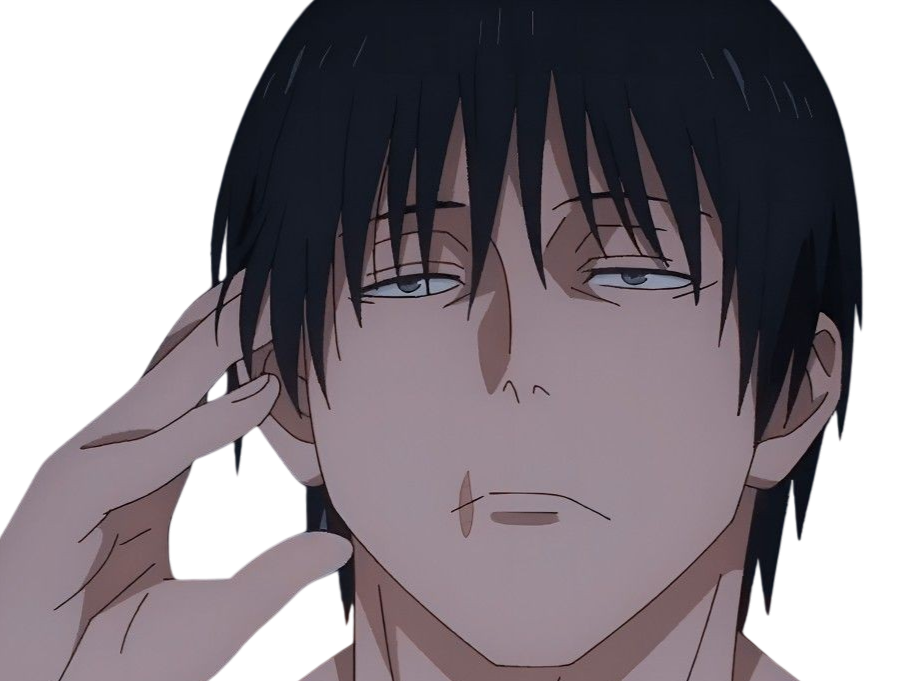 Sticker jujutsu kaisen toji fushiguro par Hapi_meal