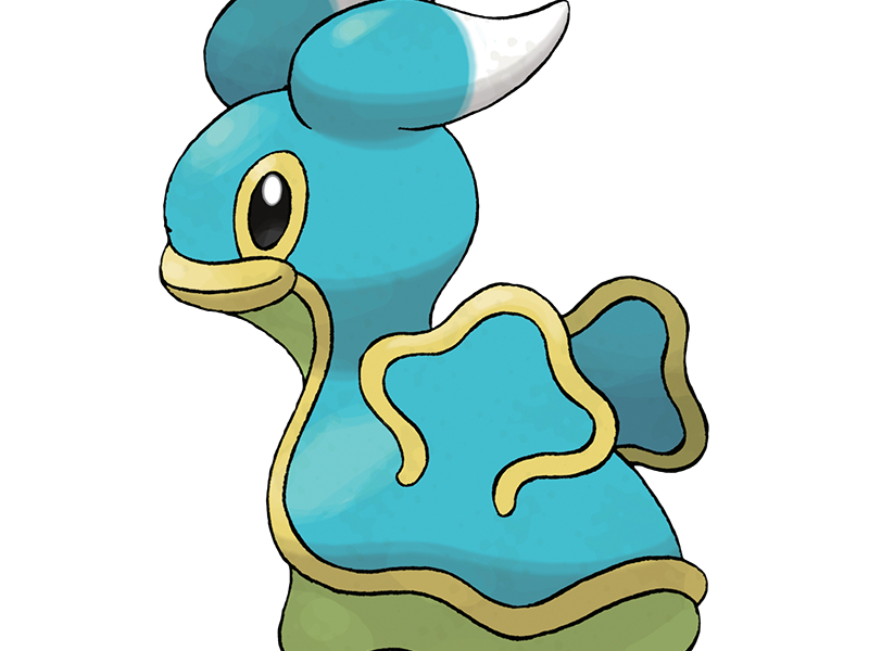 Sticker sancoki shellos karanakushi mer orient pokemon pkm jeu anime type eau 4g sinnoh aqualimace par Dark-63
