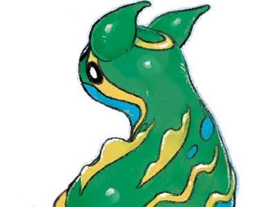 Sticker tritosor gastrodon tritodon mer orient pokemon pkm jeu anime type eau 4g sinnoh aqualimace par Dark-63