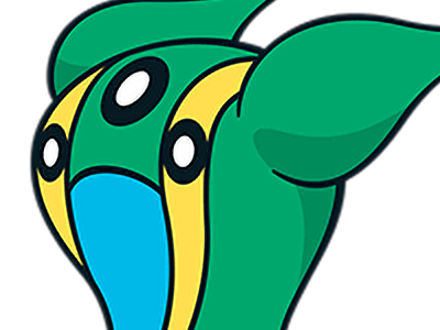Sticker tritosor gastrodon tritodon mer orient pokemon pkm jeu anime type eau 4g sinnoh aqualimace par Dark-63