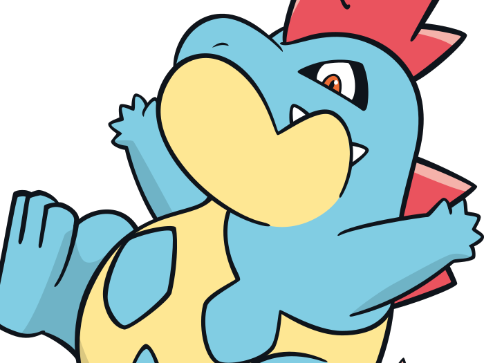 crocrodil croconaw alligates pokemon pkm jeu anime type eau 2g johto starter machoire