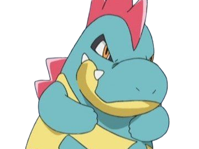 crocrodil croconaw alligates pokemon pkm jeu anime type eau 2g johto starter machoire