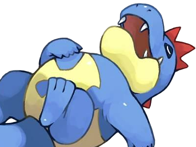 crocrodil croconaw alligates pokemon pkm jeu anime type eau 2g johto starter machoire