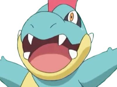 crocrodil croconaw alligates pokemon pkm jeu anime type eau 2g johto starter machoire