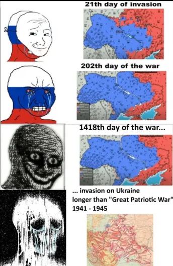 russie ukraine guerre rage bot russe bourbier defaite pleure