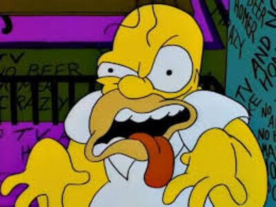 homer fou zinzin rend crazy village bourse donbourse