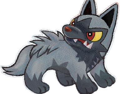 medhyena poochyena pochiena pokemon pkm anime jeu type tenebres 3g hoenn morsure
