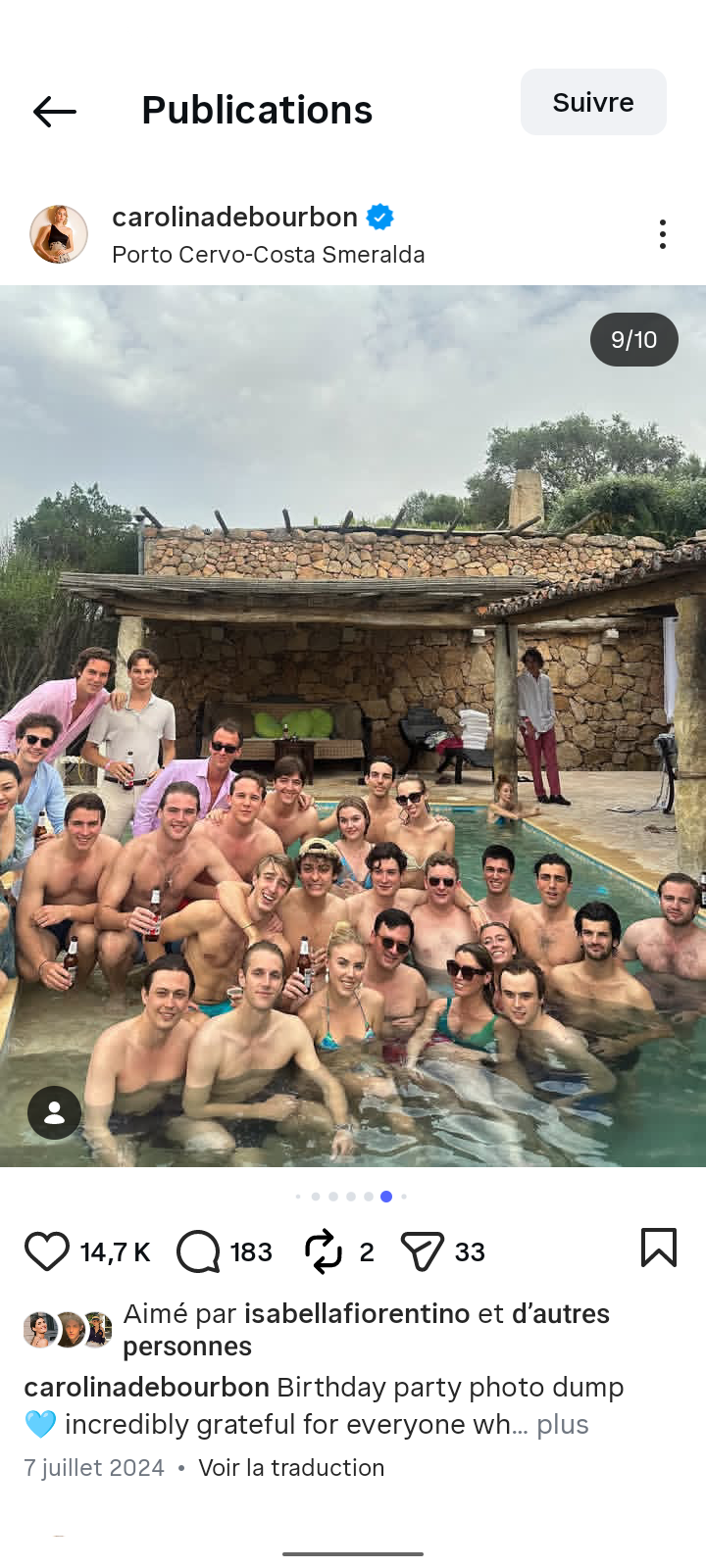 maria bourbon france italie deux siciles parme reine princesse royal blonde monaco paris pool bikini