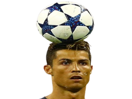 cristiano ronaldo cr7 real madrid ballon balle champions league ligue tete chapeau regard choc malaise