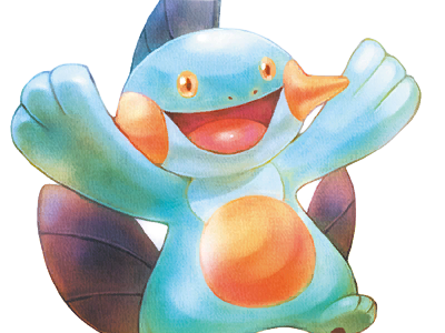 flobio marshtomp numacraw pokemon pkm jeu anime type eau sol 3g hoenn starter poissonboue