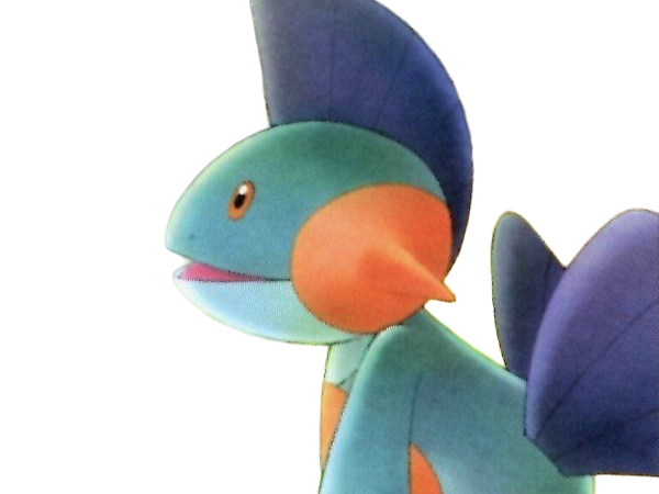 flobio marshtomp numacraw pokemon pkm jeu anime type eau sol 3g hoenn starter poissonboue