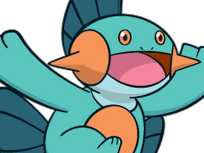 flobio marshtomp numacraw pokemon pkm jeu anime type eau sol 3g hoenn starter poissonboue