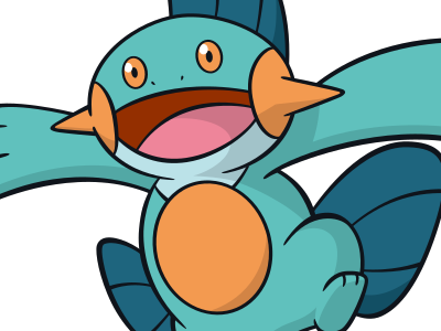 flobio marshtomp numacraw pokemon pkm jeu anime type eau sol 3g hoenn starter poissonboue