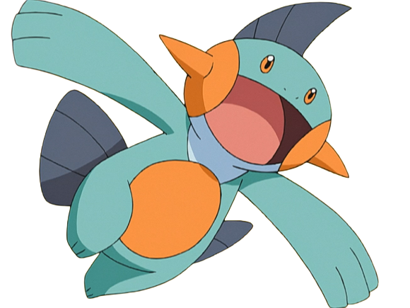 flobio marshtomp numacraw pokemon pkm jeu anime type eau sol 3g hoenn starter poissonboue