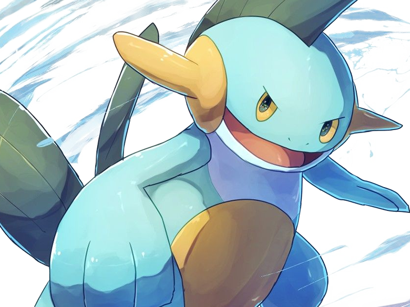 flobio marshtomp numacraw pokemon pkm jeu anime type eau sol 3g hoenn starter poissonboue