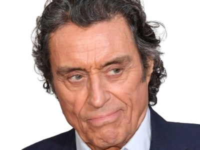 ian mcshane acteur britannique anglais homme brun yeux bleus vieux charisme soixantaine soixantenaire 2020 2020s