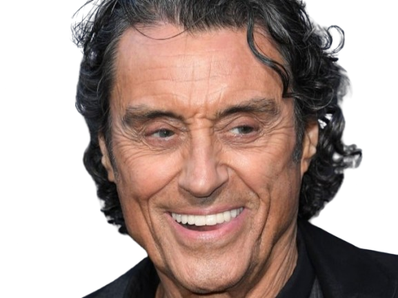 ian mcshane acteur britannique anglais homme brun yeux bleus vieux charisme soixantaine soixantenaire 2020 2020s