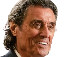 ian mcshane acteur britannique anglais homme brun yeux bleus vieux charisme soixantaine soixantenaire 2020 2020s