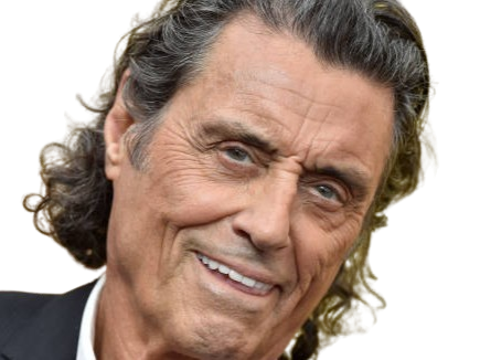 ian mcshane acteur britannique anglais homme brun yeux bleus vieux charisme soixantaine soixantenaire 2020 2020s