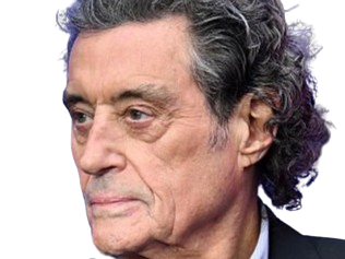 ian mcshane acteur britannique anglais homme brun yeux bleus vieux charisme soixantaine soixantenaire 2020 2020s