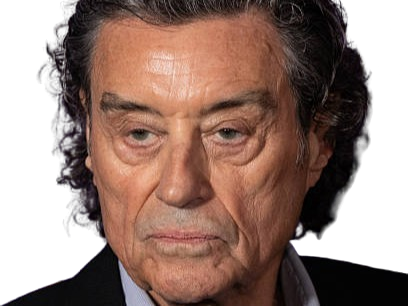 ian mcshane acteur britannique anglais homme brun yeux bleus vieux charisme soixantaine soixantenaire 2020 2020s