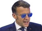 president-macron-davos-lunette-discours-aviateur-top-gun-emmanuel-mafieux-mafia