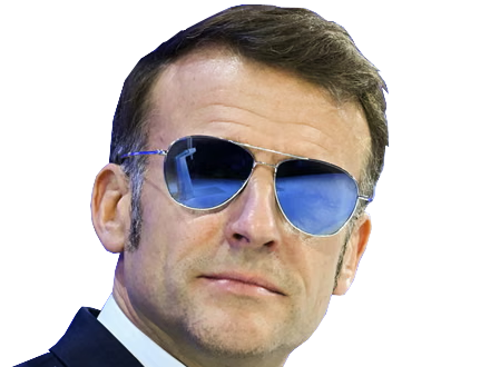 president macron davos lunette discours aviateur emmanuel mafieux mafia manu serieux pf pokerface bigmac topgun
