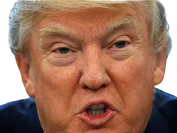 trump donald ouch ouch2 aie oof wow chaud cheh mince bouche fache insatisfait parle knifos
