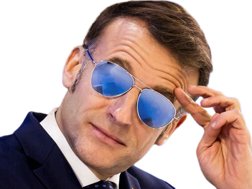 macron lunettes soleil top gun president lrem emmanuel manu gouvernement renaissance