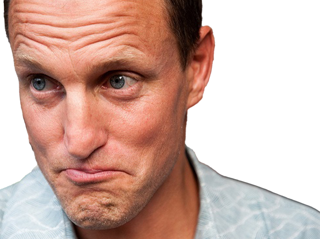 woody tracy harrelson acteur homme americain chauve cinquantaine cinquantenaire