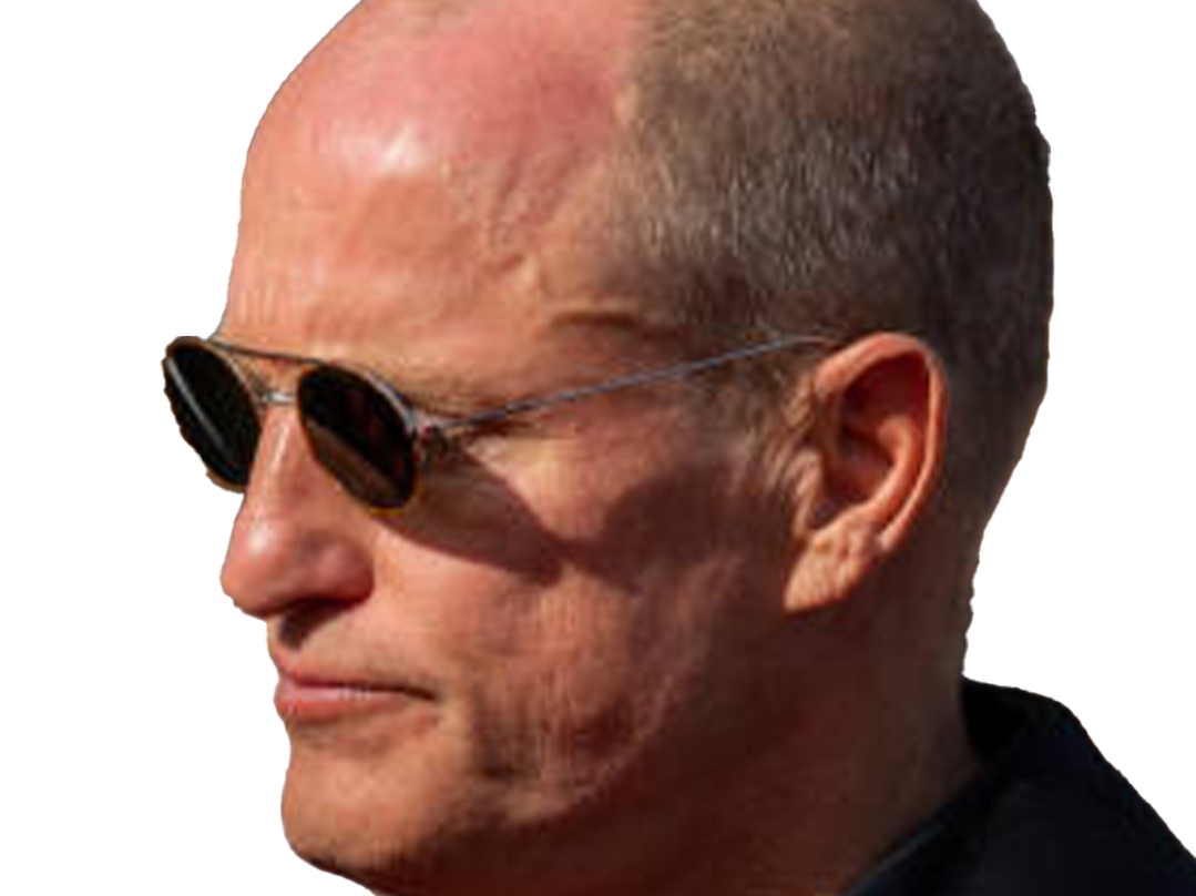 woody tracy harrelson acteur homme americain chauve cinquantaine cinquantenaire