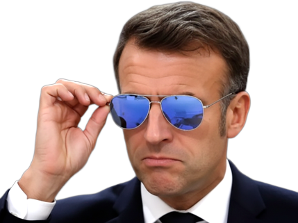 macron lunettes soleil lrem renaissance president oeil enerve