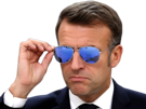 macron-lunettes-soleil-lrem-renaissance-president-oeil-enerve