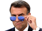 macron-lunettes-soleil-lrem-renaissance-president-oeil-enerve