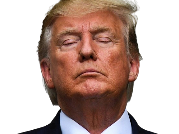 trump donald plaisir extase apaise comble satisfait content epanoui serein paisible tranquille calme detendu knifos