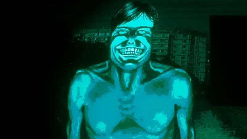 visitor visiteur no im not a human monstre peur terrifiant zombie