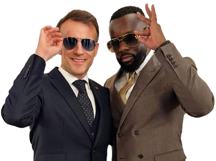 macron lunettes soleil president lrem gims maitre