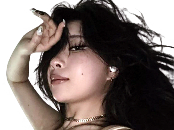 anikauwu chinoise asiatique decoiffee sourire maline